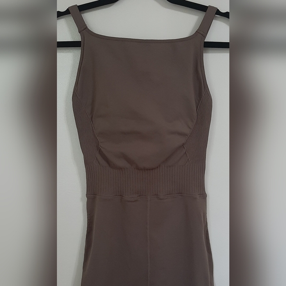 Free People Movement Good Karma High Neck Onsie in Wild Mustang Brown - Picture 6 of 15